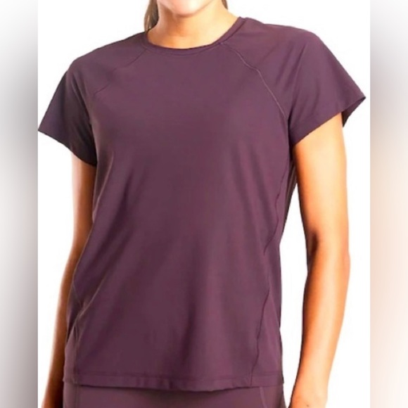Athleta Tops - Althleta Purple Ultimate Train Tee XL
